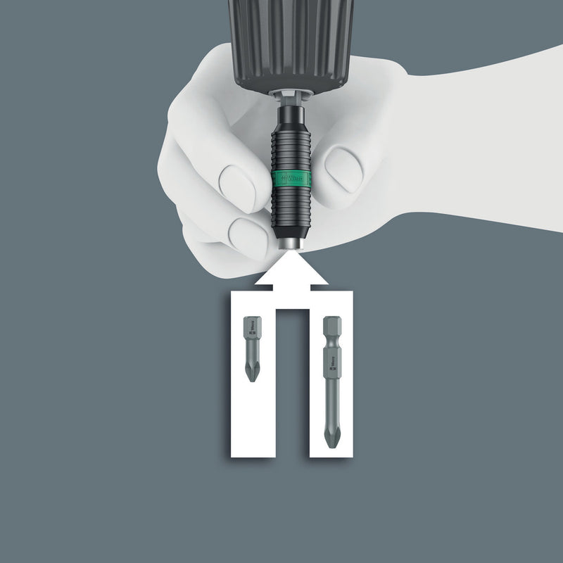 Wera 05347153001 Bit-Check 10 PZ BiTorsion 2, 10 pieces