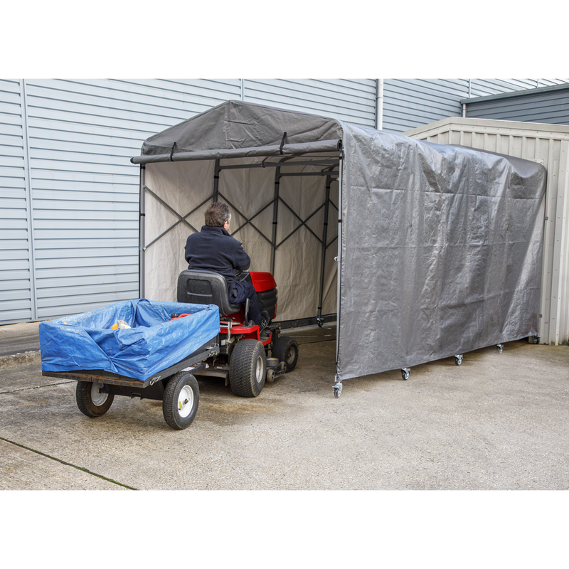 Sealey FGE01 2.5 x 4.5 x 2.5m Extending Steel Garage Extension