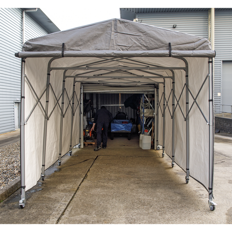 Sealey FGE01 2.5 x 4.5 x 2.5m Extending Steel Garage Extension
