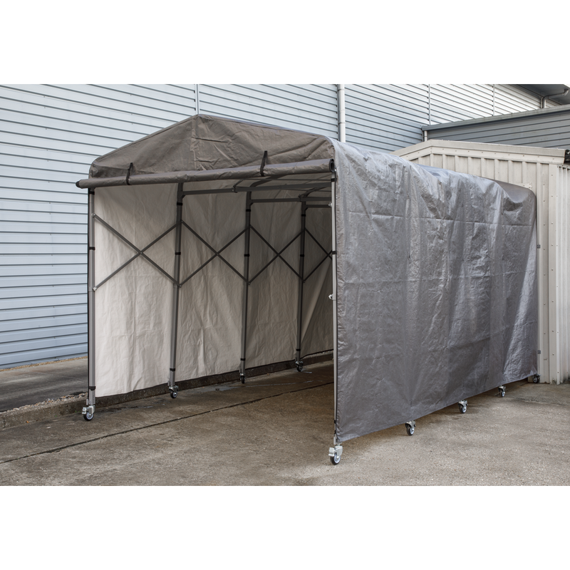 Sealey FGE01 2.5 x 4.5 x 2.5m Extending Steel Garage Extension