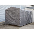 Sealey FGE01 2.5 x 4.5 x 2.5m Extending Steel Garage Extension