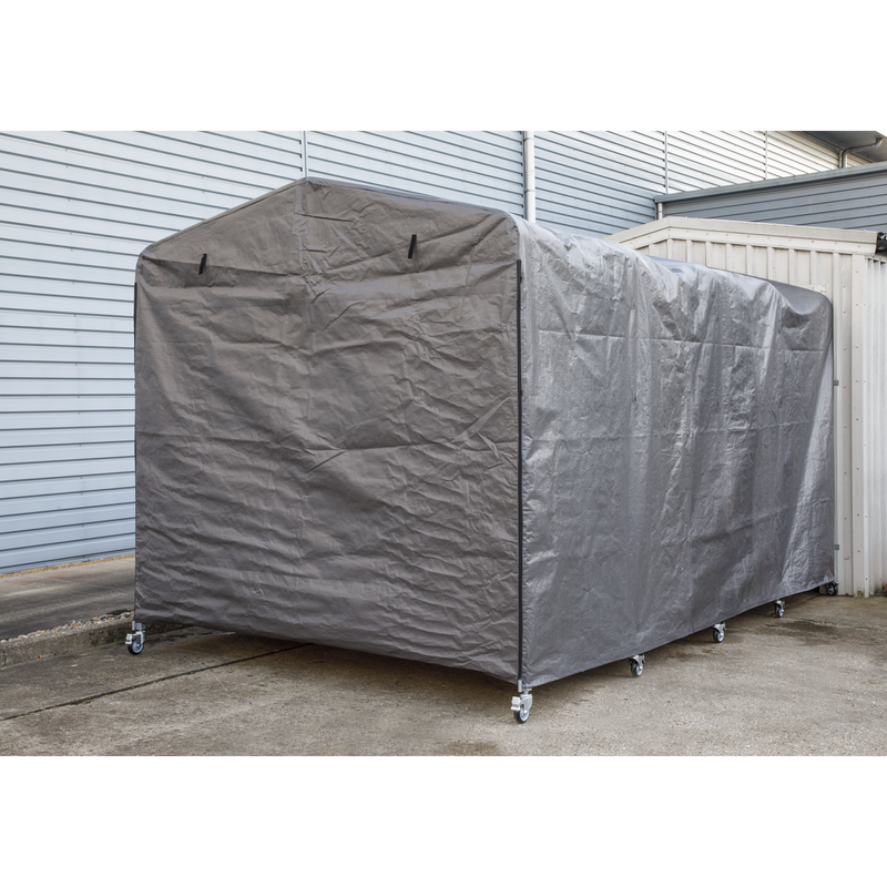 Sealey FGE01 2.5 x 4.5 x 2.5m Extending Steel Garage Extension