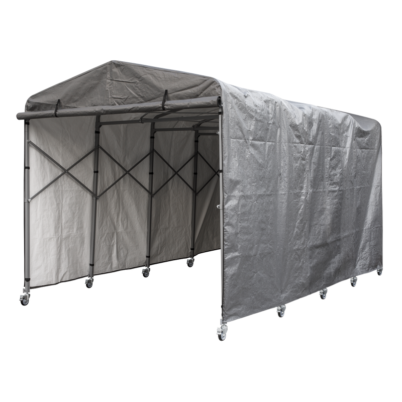 Sealey FGE01 2.5 x 4.5 x 2.5m Extending Steel Garage Extension
