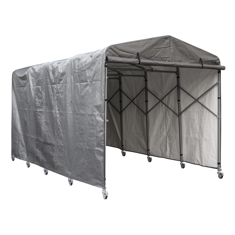 Sealey FGE01 2.5 x 4.5 x 2.5m Extending Steel Garage Extension