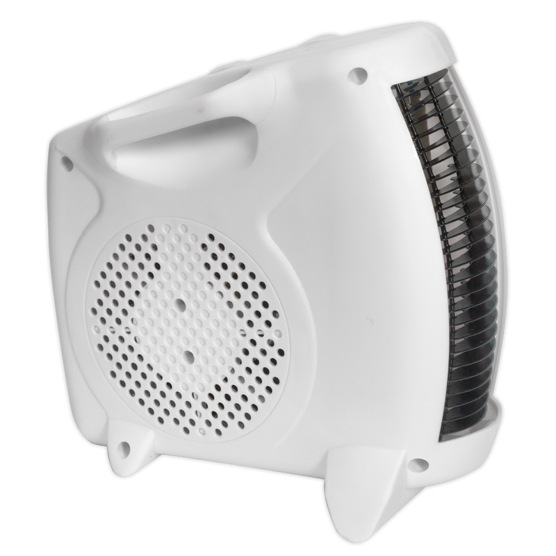 Sealey FH2010 2000W Fan Heater - 2 Heat Settings & Thermostat