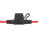 Sealey FHMSP20 20A Splash-proof MINI Blade Fuse Holder - Pack of 10