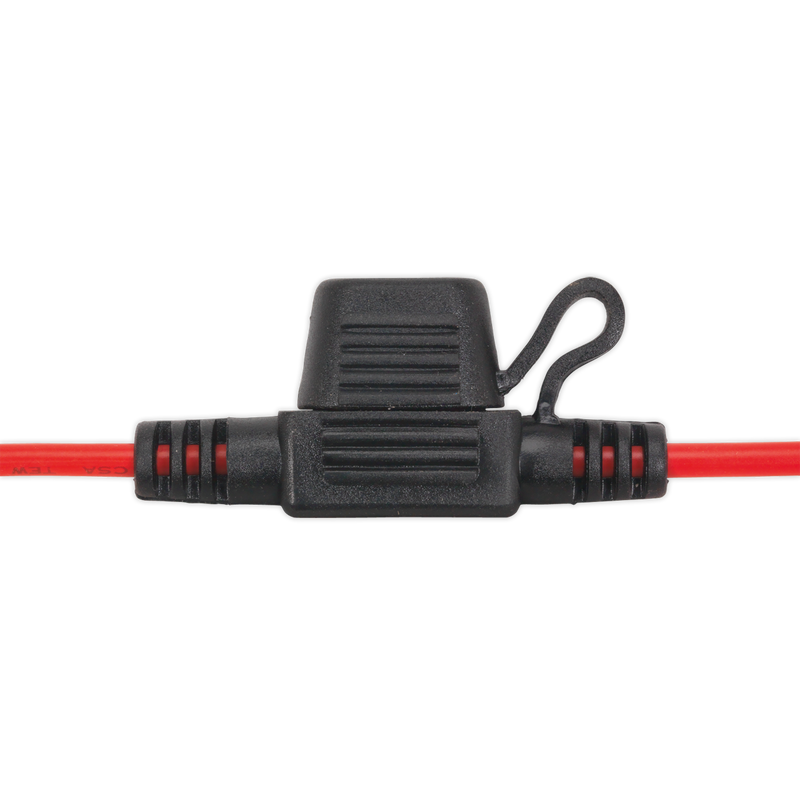 Sealey FHMSP20 20A Splash-proof MINI Blade Fuse Holder - Pack of 10