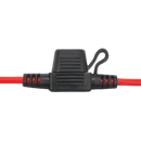 Sealey FHMSP30 30A Splash-proof MINI Blade Fuse Holder - Pack of 10