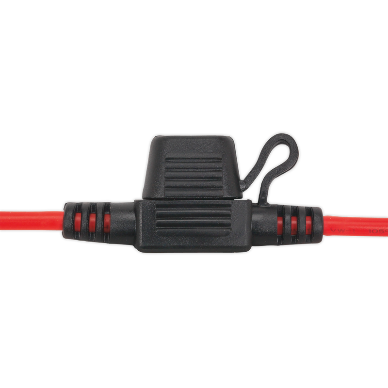 Sealey FHMSP30 30A Splash-proof MINI Blade Fuse Holder - Pack of 10