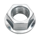 Sealey FN10 Zinc Plated Serrated Flange Nut DIN 6923 - M10 - Pack of 100