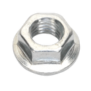 Sealey FN5 Zinc Plated Serrated Flange Nut DIN 6923 - M5 - Pack of 100