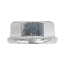 Sealey FN5 Zinc Plated Serrated Flange Nut DIN 6923 - M5 - Pack of 100