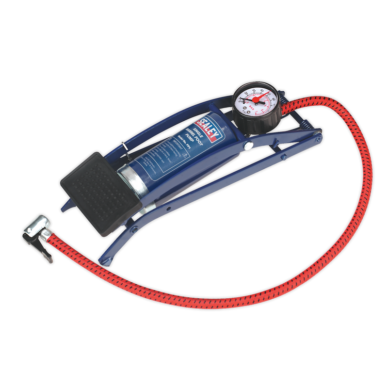 Sealey FP1 Single Barrel Foot Pump