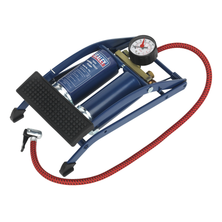 Sealey FP2 Twin Barrel Foot Pump