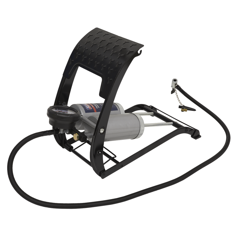 Sealey FP4 Twin Barrel Foot Pump
