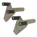 Sealey FPSFC Fork Cradle Supports for Front Paddock Stands