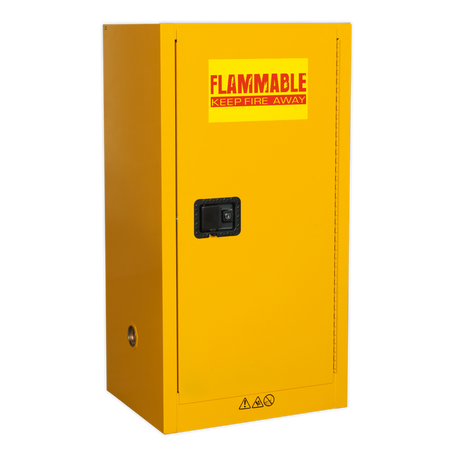 Sealey FSC08 585 x 460 x 1120mm Flammables Storage Cabinet