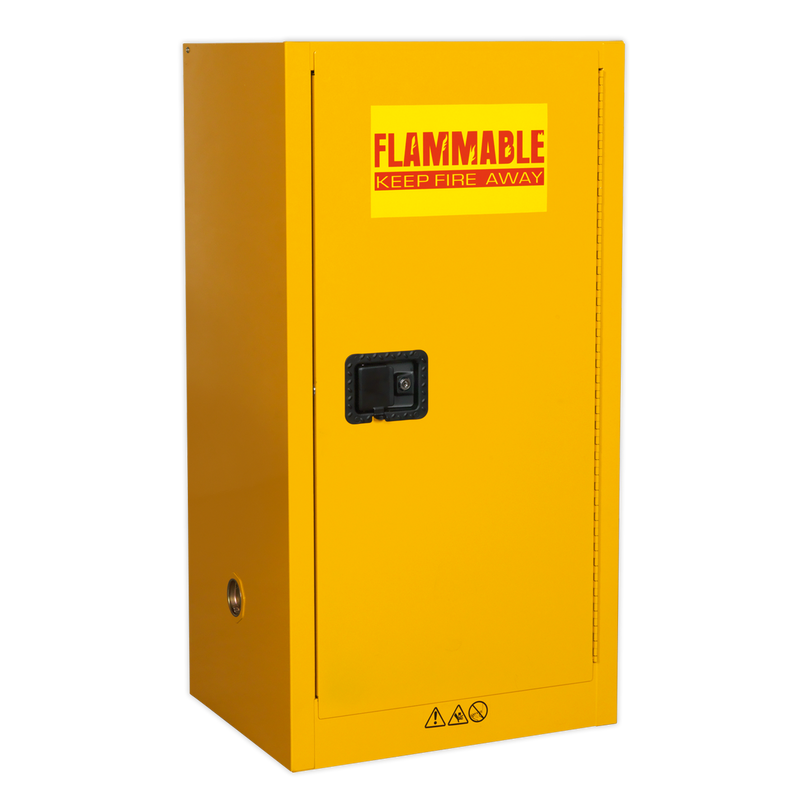 Sealey FSC08 585 x 460 x 1120mm Flammables Storage Cabinet