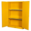 Sealey FSC10 1095 x 460 x 1655mm Flammables Storage Cabinet