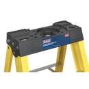 Sealey FSL5 4-Tread Trade Fibreglass Step Ladder EN 131