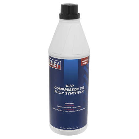 Sealey FSO1S 1L Fully Synthetic Compressor Oil