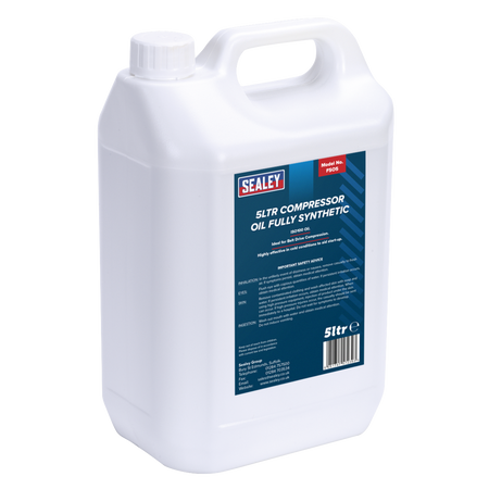 Sealey FSO5 5L Fully Synthetic Compressor Oil