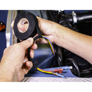 Sealey FT01 19mm x 15m Fleece Tape - Black