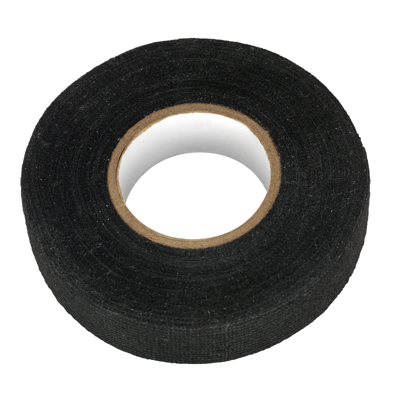 Sealey FT01 19mm x 15m Fleece Tape - Black