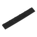 Sealey FT3EBF 400 x 60mm Black Female Polypropylene Floor Tile Edge - Pack of 6