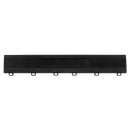 Sealey FT3EBF 400 x 60mm Black Female Polypropylene Floor Tile Edge - Pack of 6