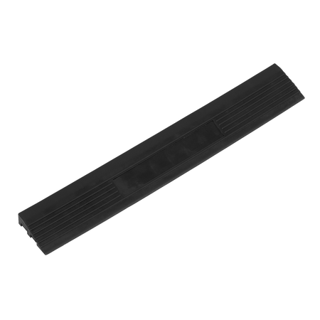 Sealey FT3EBM 400 x 60mm Black Male Polypropylene Floor Tile Edge - Pack of 6