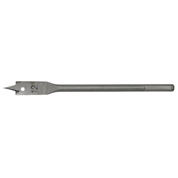 Sealey FWB12 12mm x 152mm Flat Wood Bit
