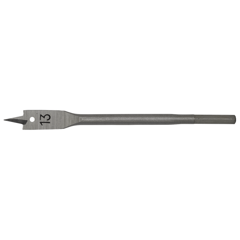 Sealey FWB13 13mm x 152mm Flat Wood Bit