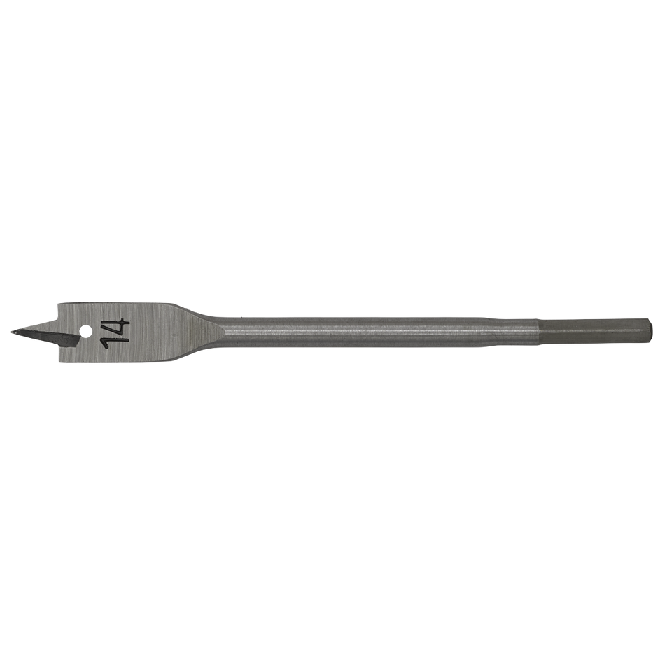 Sealey FWB14 14mm x 152mm Flat Wood Bit