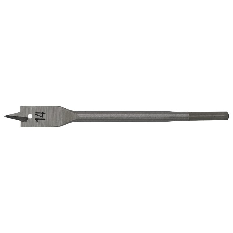 Sealey FWB14 14mm x 152mm Flat Wood Bit