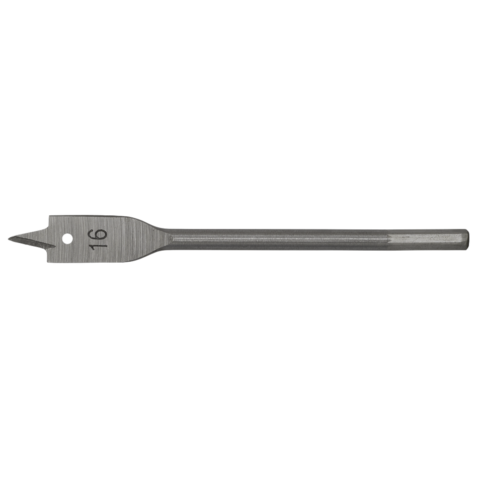 Sealey FWB16 16mm x 152mm Flat Wood Bit