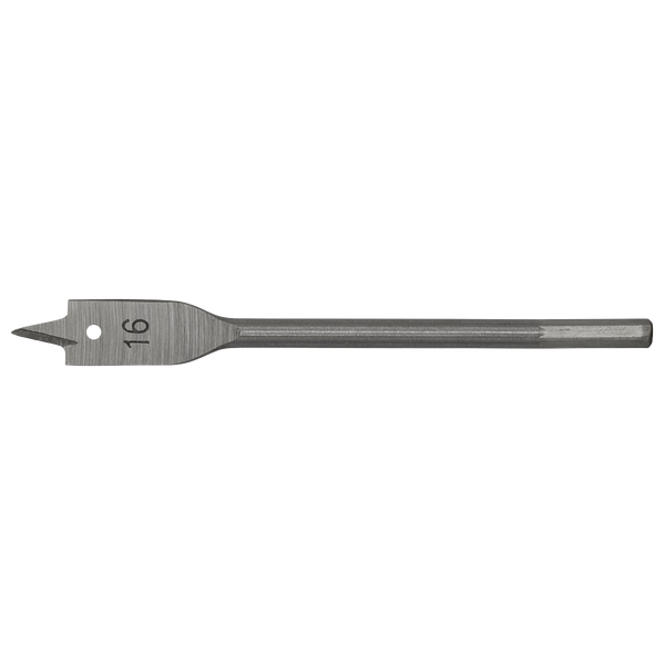 Sealey FWB16 16mm x 152mm Flat Wood Bit