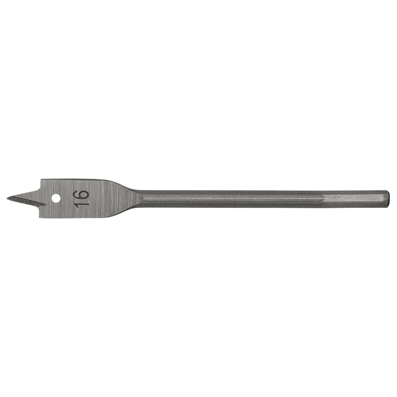 Sealey FWB16 16mm x 152mm Flat Wood Bit