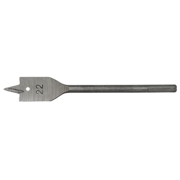 Sealey FWB22 22mm x 152mm Flat Wood Bit