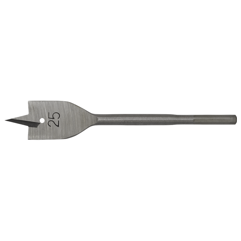 Sealey FWB25 25mm x 152mm Flat Wood Bit