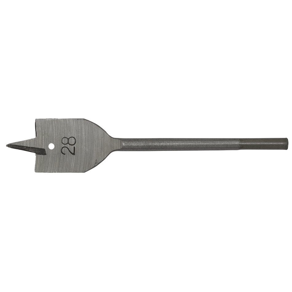 Sealey FWB28 28mm x 152mm Flat Wood Bit