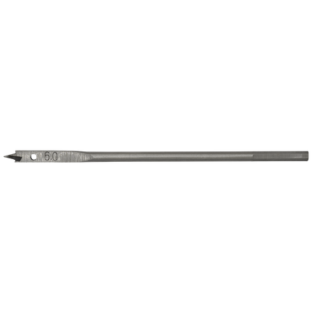 Sealey FWB60 6mm x 152mm Flat Wood Bit