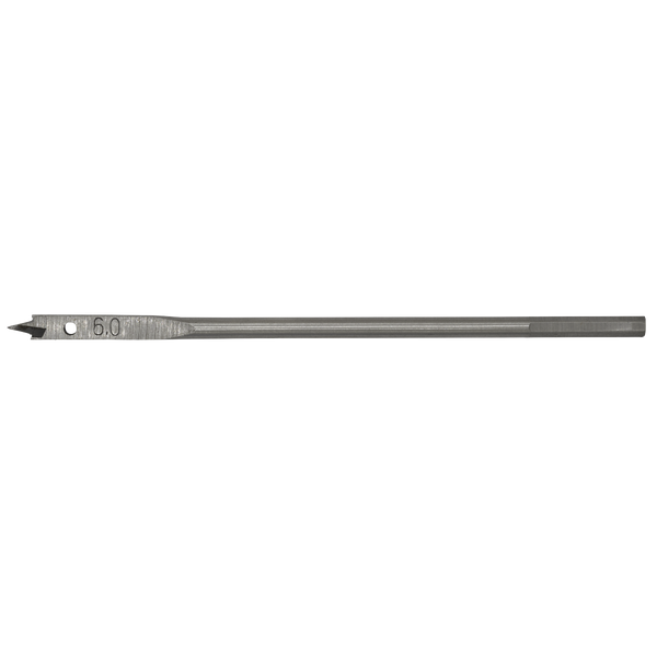 Sealey FWB60 6mm x 152mm Flat Wood Bit