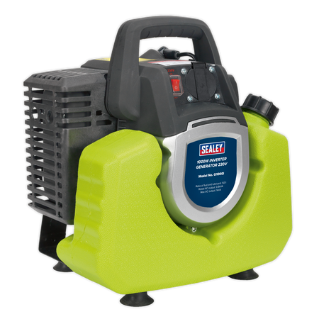 Sealey G1000I 1000W Inverter Generator 230V 2-Stroke Engine