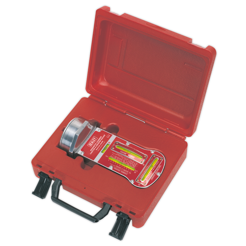 Sealey GA450 Magnetic Camber Castor & Kingpin Gauge