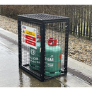 Sealey GCSC219 Gas Cylinder Safety Cage - 2 x 19kg Cylinders