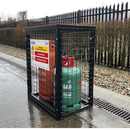 Sealey GCSC219 Gas Cylinder Safety Cage - 2 x 19kg Cylinders