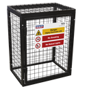 Sealey GCSC219 Gas Cylinder Safety Cage - 2 x 19kg Cylinders