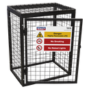 Sealey GCSC219 Gas Cylinder Safety Cage - 2 x 19kg Cylinders