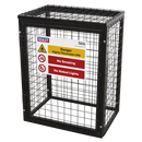 Sealey GCSC219 Gas Cylinder Safety Cage - 2 x 19kg Cylinders